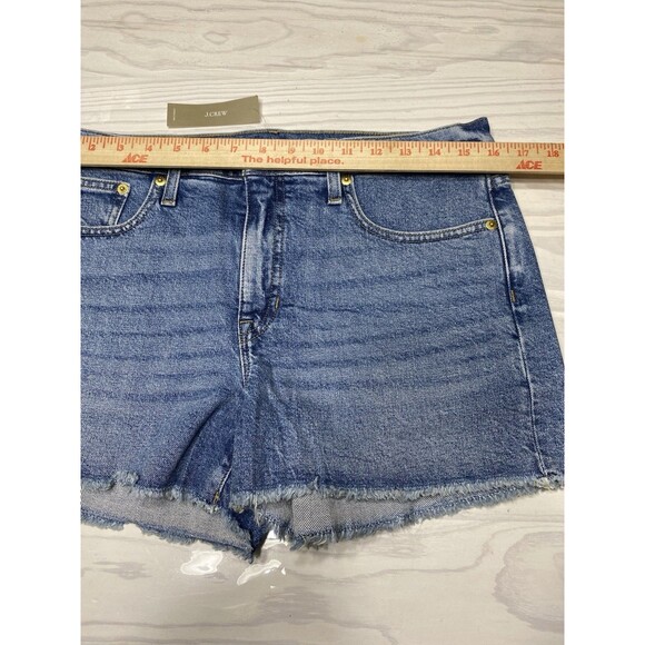 J. Crew Mid-rise denim short in Lakeshore wash NWT Size 29 - Picture 10 of 13